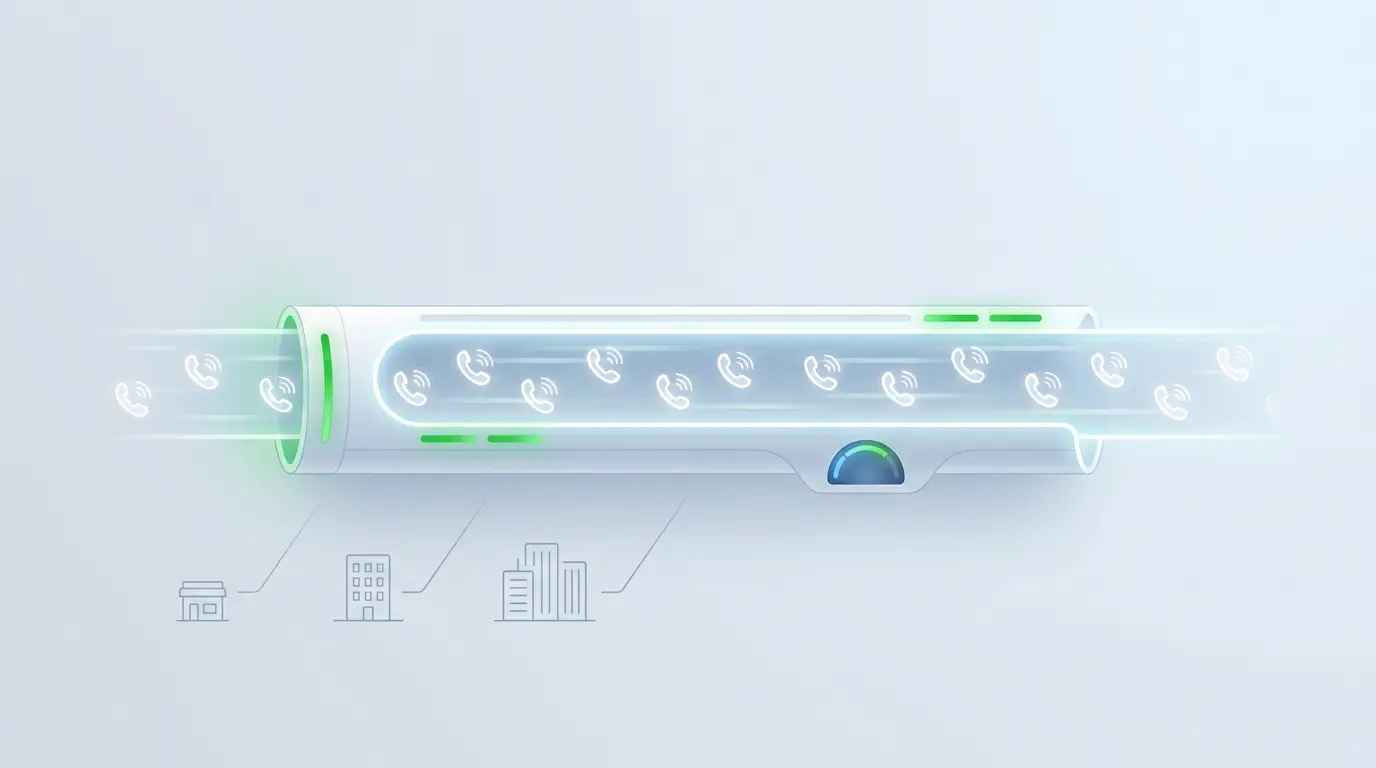 Enterprise VoIP bandwidth planning for business phone systems, SIP trunking, and high-quality voice communications